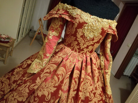Maria Stuarda Reign costume Queen Mary Stuart Dress Adult