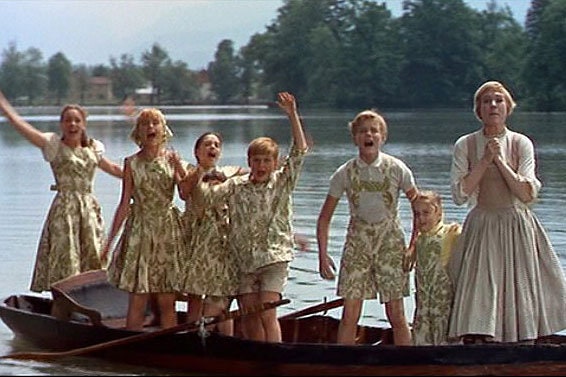 From the Sound of Music Maria's Lake Dress
