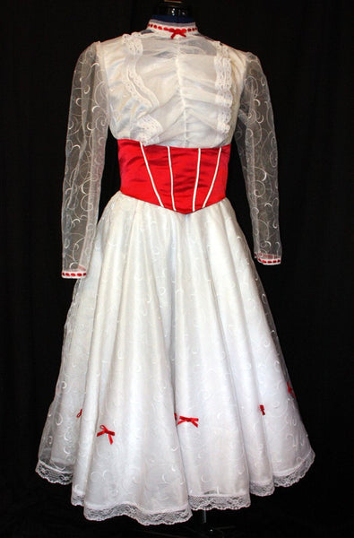 Custom Costume ADULT Size Cosplay Mary Poppins JOLLY Holiday