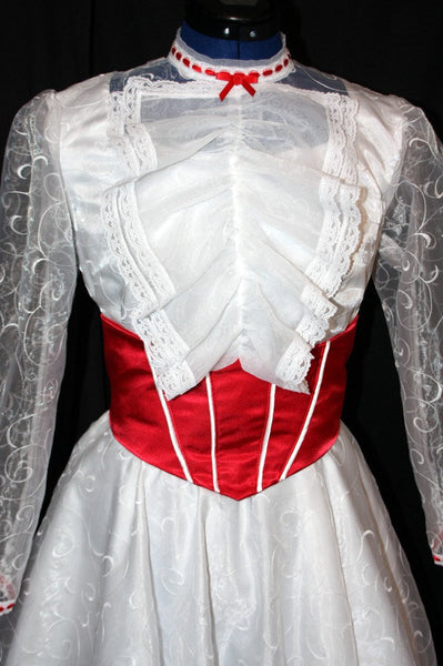 Custom Costume ADULT Size Cosplay Mary Poppins JOLLY Holiday