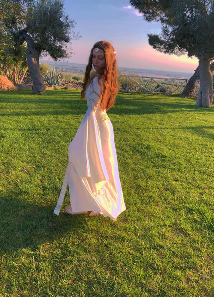EOWYN DRESS RENAISSANCE Dress Medieval Dress Elven Dress Lord Of The Rings Celtic Dress Replica Handmade Tailor Made Elegant Dress