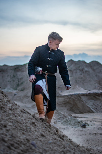 Fantasy Viking Armor Padding Witcher Padded Armor Doublet Medieval Knight Gambeson Middle Ages Coat