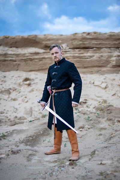 Fantasy Viking Armor Padding Witcher Padded Armor Doublet Medieval Knight Gambeson Middle Ages Coat