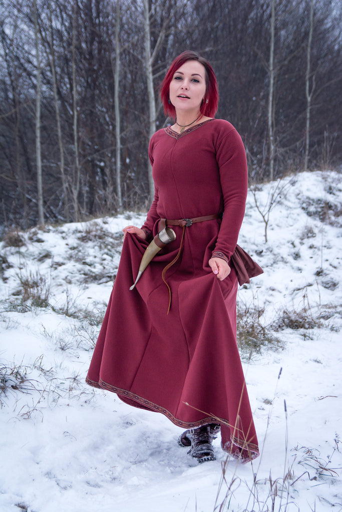 Simple Viking Dress Historical Dress Warm Winter Dress Fantasy Dress C Cosplayrr Simple Viking Dress Historical Dress Warm Winter Dress Fantasy Dress C Cosplayrr