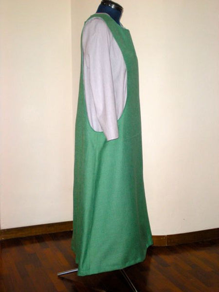Medieval Costume handmade dress Middle Ages parade movie theatre Medieval tunic made to order dress Sideless surcoat