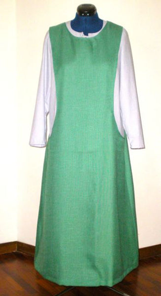 Medieval Costume handmade dress Middle Ages parade movie theatre Medieval tunic made to order dress Sideless surcoat