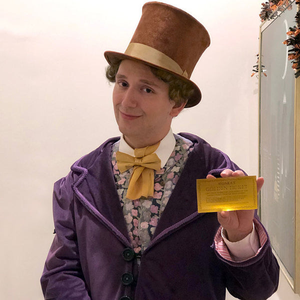 Costume set Willy Wonka and the Chocolate Factory 1971 Men's Willy Wonka