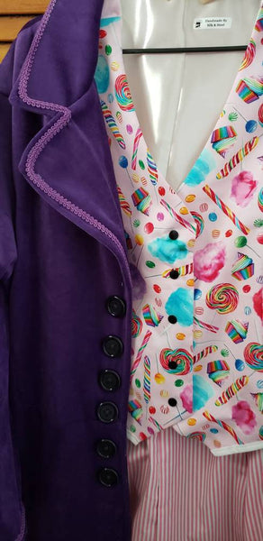 Costume set Willy Wonka and the Chocolate Factory 1971 Men's Willy Wonka
