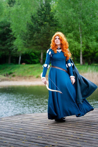 princess dress Merida Brave costume