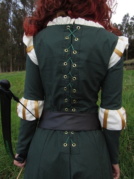 Cosplay Costume Dress Belt Sash for Girls Merida Inspired Brave