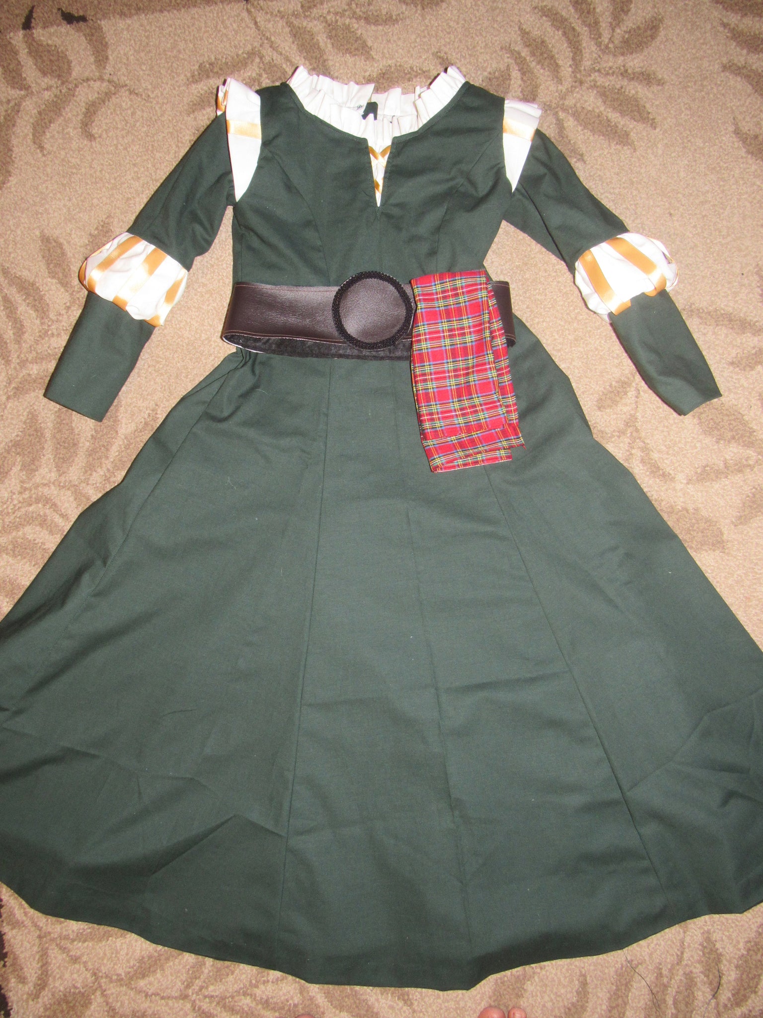 Cosplay Costume Dress Belt Sash for Teens Adults Merida Inspired Brave