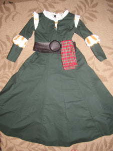 Cosplay Costume Dress Belt Sash for Teens Adults Merida Inspired Brave