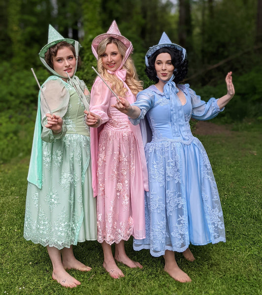Merriweather Costume Blue Fairy Cosplay Dress Female Adult SAMPLE SALE