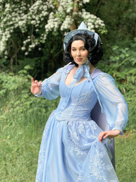 Merriweather Costume Blue Fairy Cosplay Dress Female Adult SAMPLE SALE