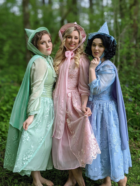 Merriweather Costume Blue Fairy Cosplay Dress Female Adult SAMPLE SALE