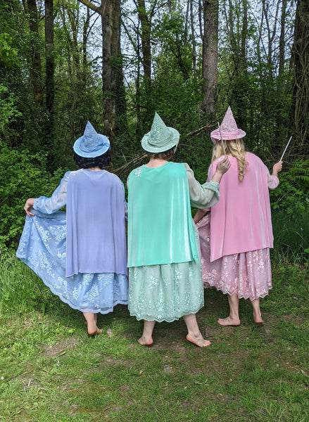 Merriweather Costume Blue Fairy Cosplay Dress Female Adult SAMPLE SALE