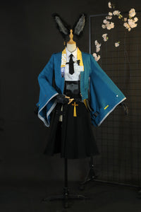 Zenless Zone Zero Women Outfit Miyabi Cosplay Costume Dress