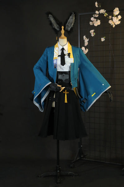 Zenless Zone Zero Women Outfit Miyabi Cosplay Costume Dress