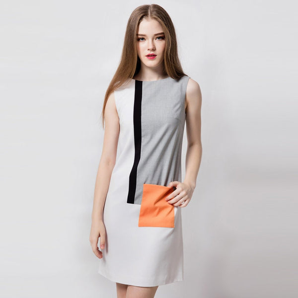 Shiftdress Sleeveless dress 60s mod dress Petite Plus size Modern dress A line dress elegant dress Custom made dress