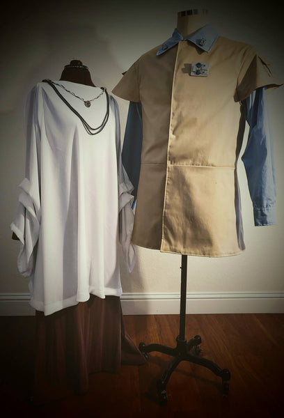 Rogue one Star Wars 1983 Mon Mothma costume inspired handmade outfit