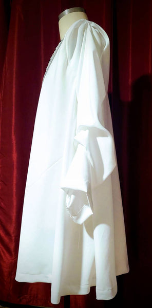 Rogue one Star Wars Mon Mothma costume READY to SHIP white outer tunic