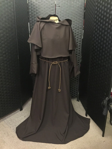 Monk robe in polyester great for Halloween