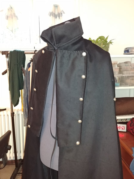 Athos Portos Aramis D'Artagnan larp man renaissance costume MADE TO ORDER Musketeers cloak replica