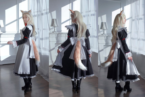 Anime maid dress cosplay costume Halloween costume Neko Maid cosplay costume