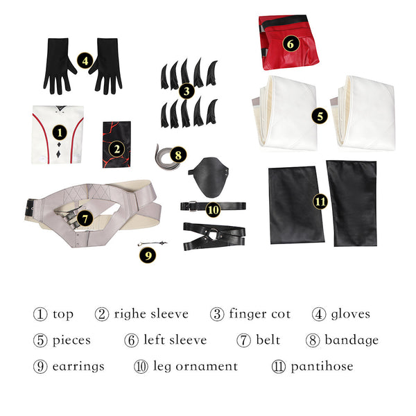 Costume Cosplay Women Dress Outfit Ninety-nine Path to Nowhere