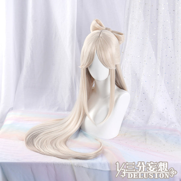 Genshin Impact Concert Women Black Cheongsam Dress Wig Outfit Ningguang Cosplay Costume