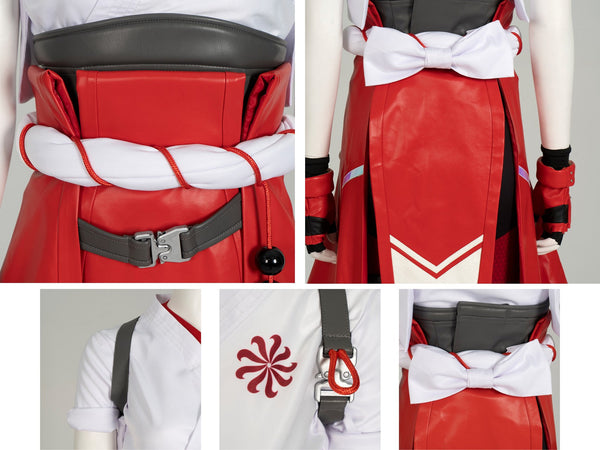Costume Halloween Outfit OW2 Kiriko Cosplay