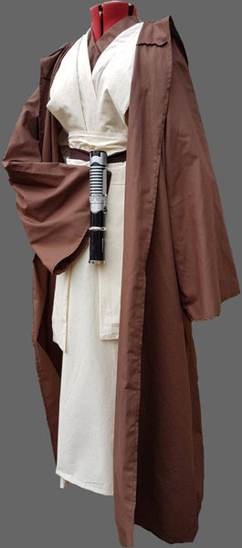 Star wars costumes and cosplay handmade in all sizes worldwide shipping Obi Wan Kenobi inspired Robe set