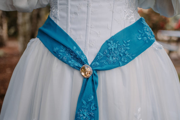 Odette Swan Princess Dress Costume Cosplay Corset Adult Women SAMPLE SALE