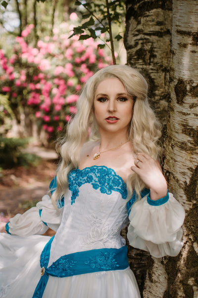 Odette Swan Princess Dress Costume Cosplay Corset Adult Women SAMPLE SALE