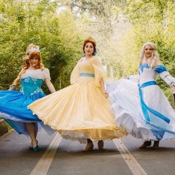 Odette Swan Princess Dress Costume Cosplay Corset Adult Women SAMPLE SALE