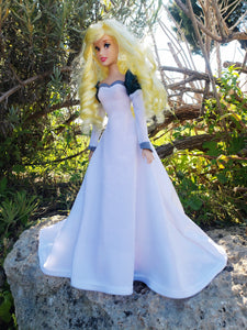 From Swan princess for dolls and human size Odette's ball dress