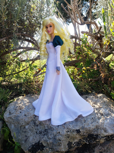 From Swan princess for dolls and human size Odette's ball dress