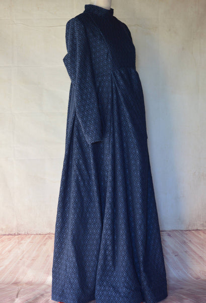 Maternity Pregnant Jedi Star Wars Anakin Skywalker Padme Amidala Navy blue linen dress inspiration Costume made to order dress