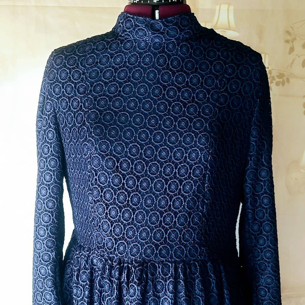 Maternity Pregnant Jedi Star Wars Anakin Skywalker Padme Amidala Navy blue linen dress inspiration Costume made to order dress