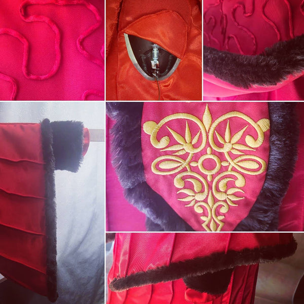 Star Wars Padme senator Amidala the phantom menace Padme amidala dress Queen Amidala red invasion cosplay