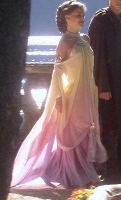Delightful dress padme amidala costume padme cosplay Padme lakeside dress Padme lake dress padme costume