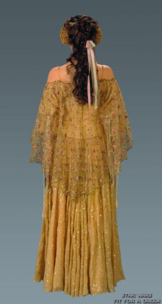 Padme floral costume padme amidala costume padme cosplay Padme Meadow Yellow Dress Padme picnic dress padme costume