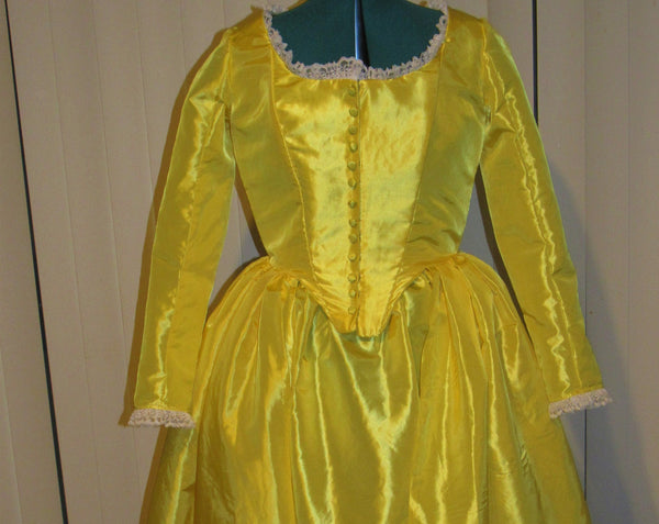 Size 14 Peggy Schuyler Dress Hamilton Costume Hamilton Cosplay Dress Historical Colonial Dress READY TO SHIP