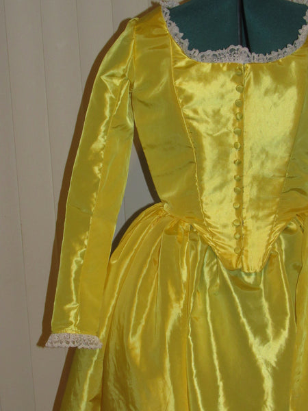 Size 14 Peggy Schuyler Dress Hamilton Costume Hamilton Cosplay Dress Historical Colonial Dress READY TO SHIP