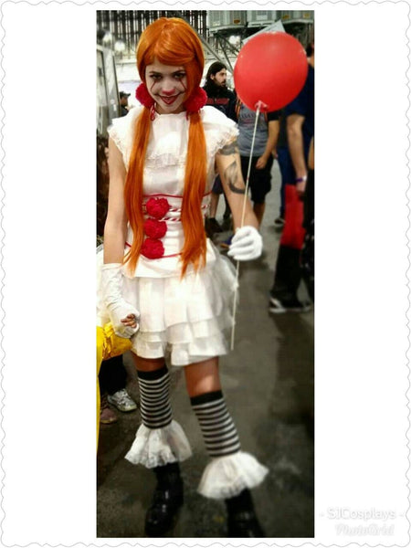It costume MADE to ORDER commission Pennywise Cosplay female