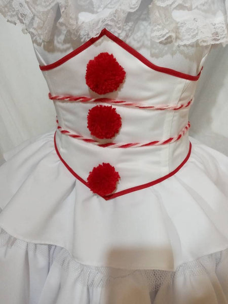 It costume MADE to ORDER commission Pennywise Cosplay female