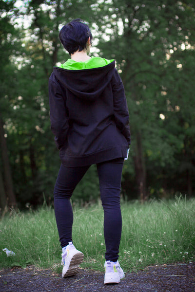 Phantom Ghost male or female cut Danny's Cosplay Hoodie