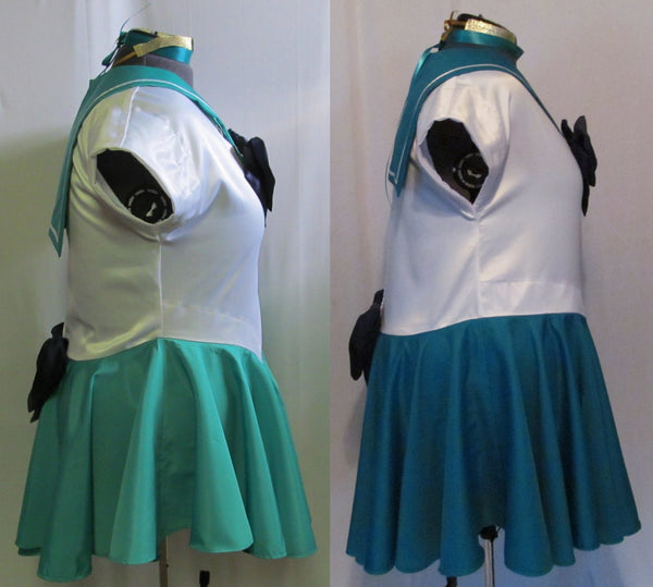 Cosplay Costume Crossplay Scout Fuku Outer Senshi Anime Manga Size 16 18 20 22 24 Sailor Moon Plus Size Adult Sailor Neptune