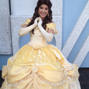 Princess Belle Costume Belle Dress Ball Gown
