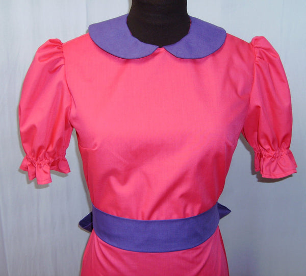 Adventure Time Cosplay Adult Women's Size 4 6 8 10 12 14 Princess Bubblegum Pink Dress Costume